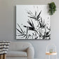 Monochrome Tropic II - Canvas Art Print