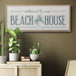Our Beach House - Floater Framed Canvas Print