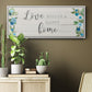 Love Builds - Floater Framed Canvas Print