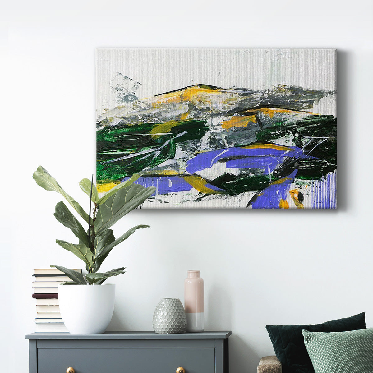 Silent Mountain II - Canvas Art Print