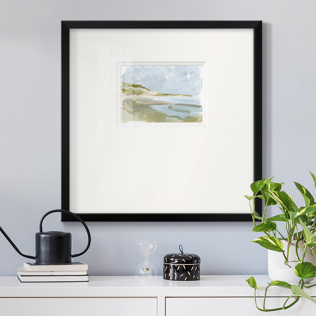 Sea Cove Impression II Premium Framed Print Double Matboard