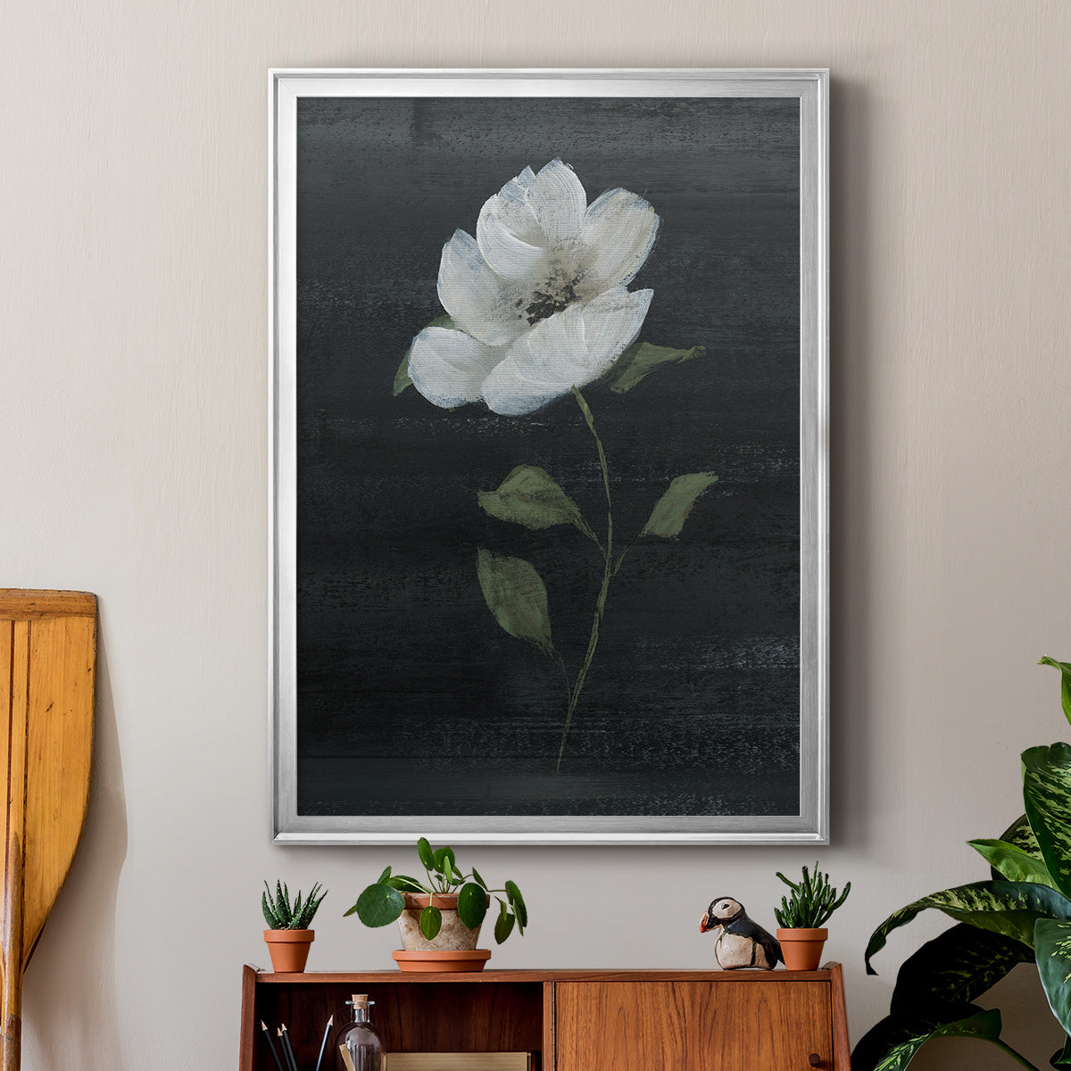 Country Botanical II - Modern Framed Canvas Print