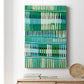 Teal Pattern I - Canvas Art Print