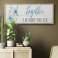 Together - Floater Framed Canvas Print
