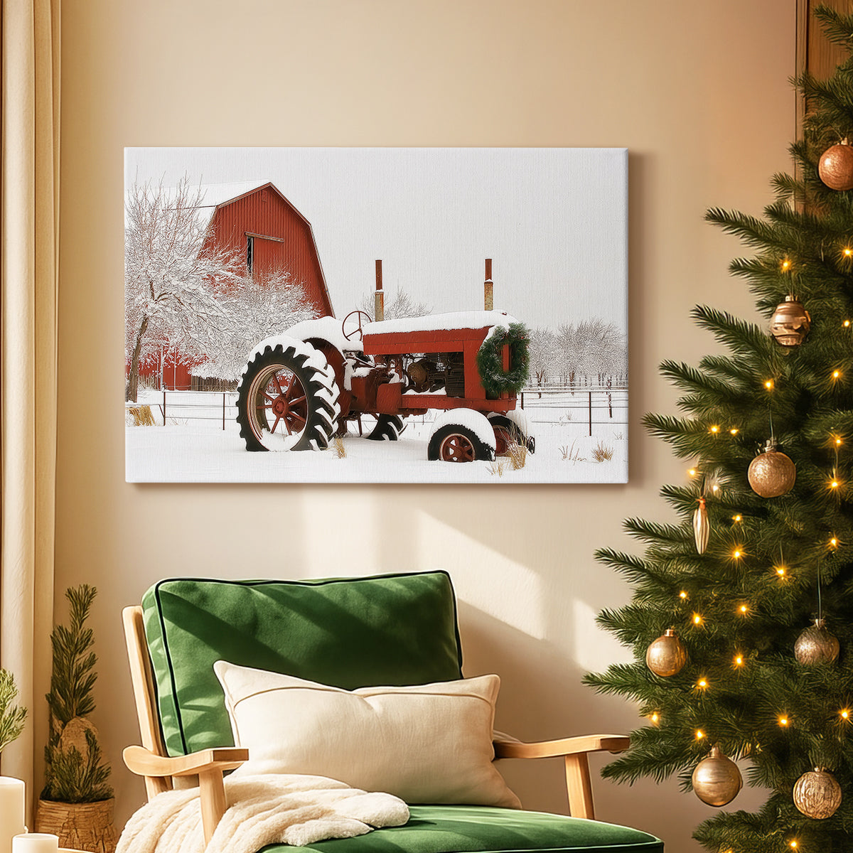 Snowwhite Night Carol - Canvas Art Print
