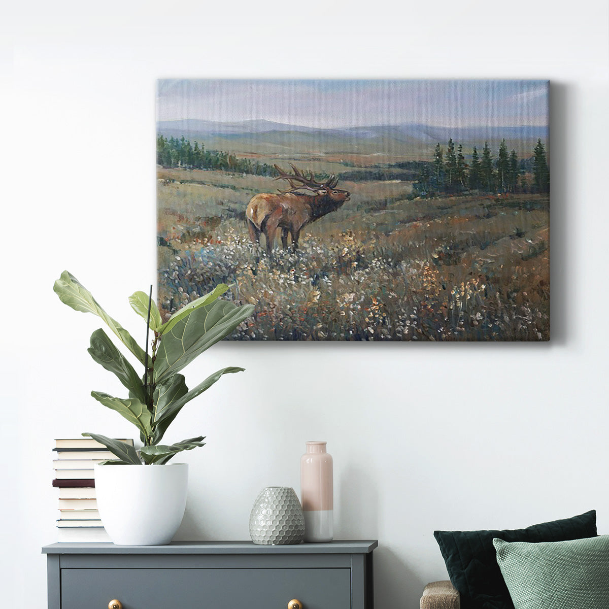 Western Wildlife I Premium Gallery Wrapped Canvas - Ready to Hang