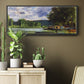 The Banks of the Seine near Jeufosse (Eure), 1880 - Floater Framed Canvas Print
