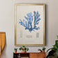 Blue Marine Algae IX -  Framed Canvas Print