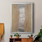 Silver Lake II - Modern Framed Canvas Print
