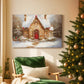 Sugar Wreath Serenade - Canvas Art Print