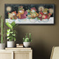Christmas Lineup - Floater Framed Canvas Print