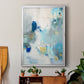 Celeste Motion II - Modern Framed Canvas Print