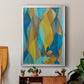 Colorful Cascade II - Modern Framed Canvas Print