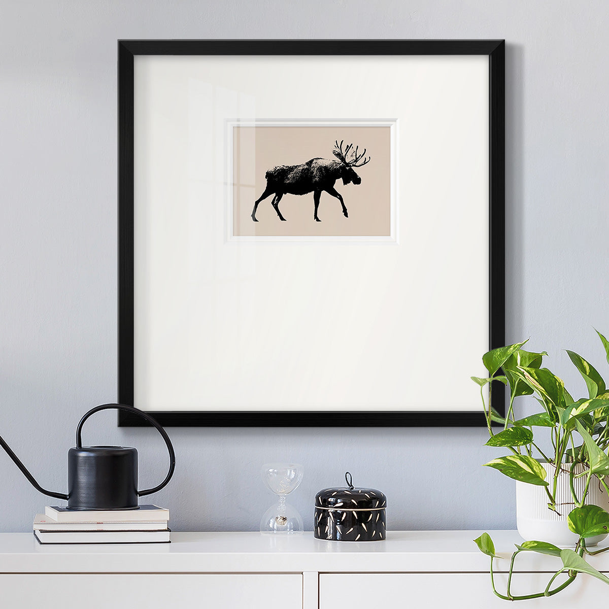 Wild Ambler I Premium Framed Print Double Matboard