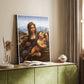 Canvas art print of a gentle composition with figures and natural background styled in a home decor setting.