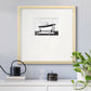 Modern Bath II Premium Framed Print Double Matboard