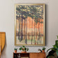 Between the Trees II - Modern Framed Canvas Print