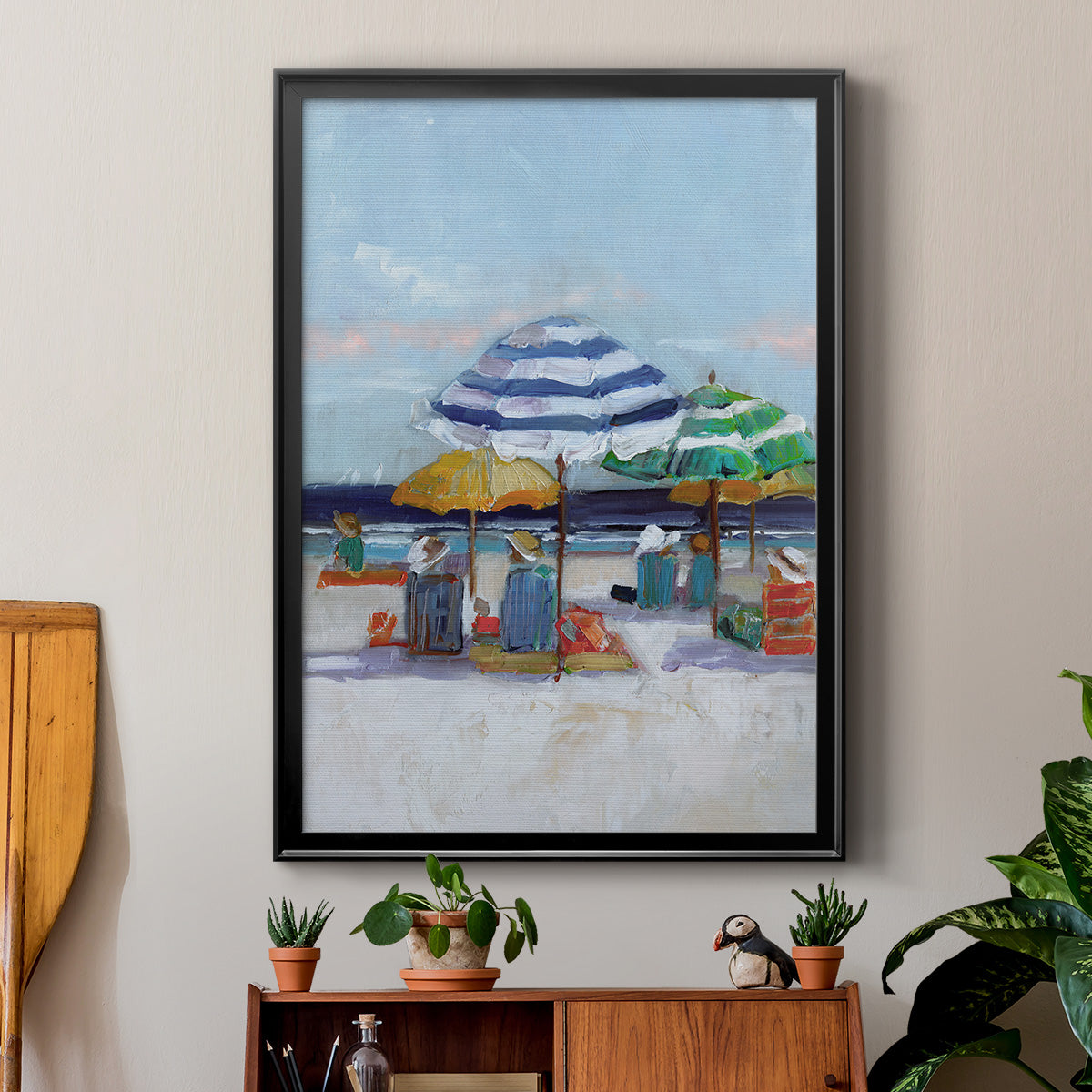 A Day Dream II - Modern Framed Canvas Print