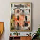 Stacked Houses IV - Modern Framed Canvas Print