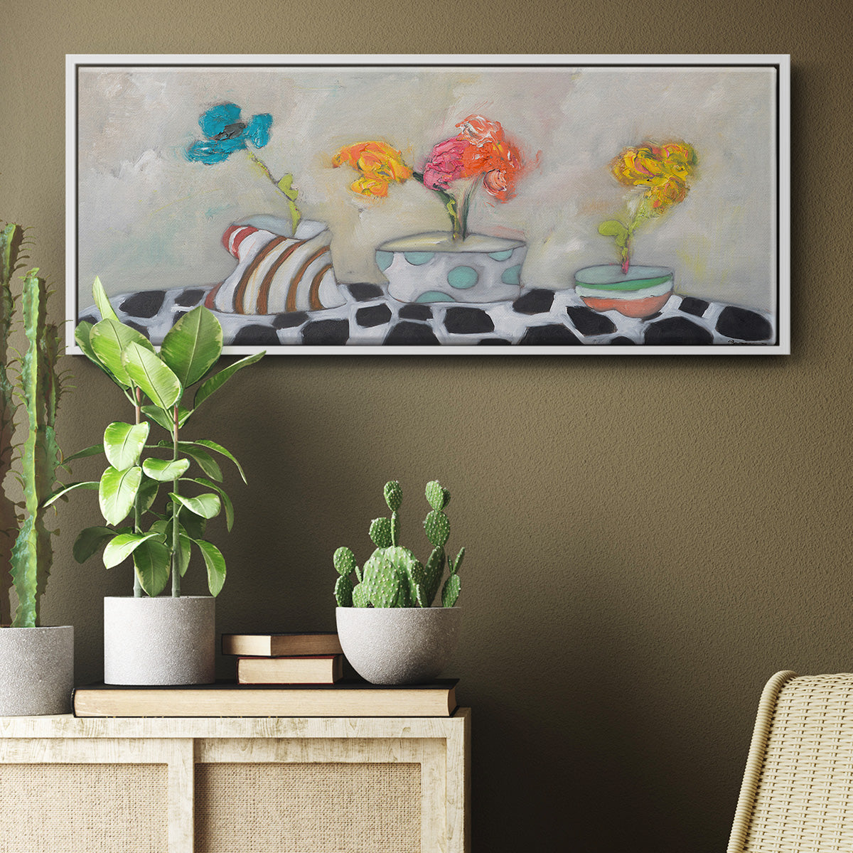 Three Amigos - Floater Framed Canvas Print