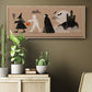 Graphic Halloween Collection D - Floater Framed Canvas Print