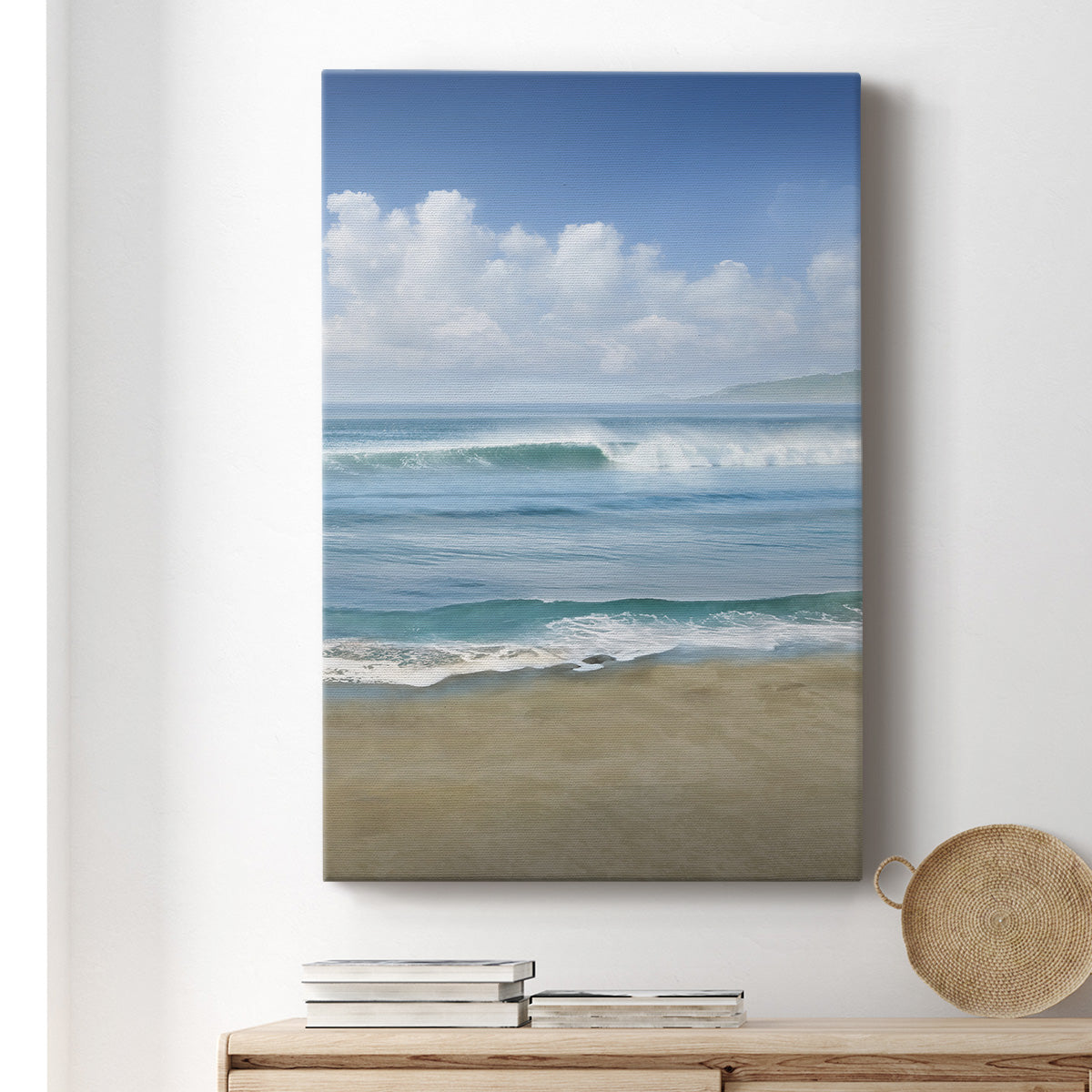 Timeless Waves Premium Gallery Wrapped Canvas - Ready to Hang