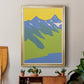 Bright Glacial Lake II - Modern Framed Canvas Print