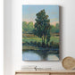 Tree by the Riverbank I Premium Gallery Wrapped Canvas - Ready to Hang