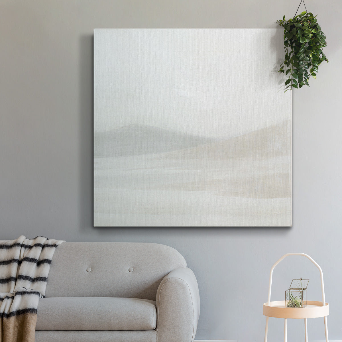 White Sand Storm II - Canvas Art Print