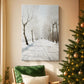 Silver Serenade - Canvas Art Print