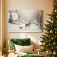 Frostlit Yule at Twilight - Canvas Art Print