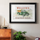 Pumpkin Patch - Modern Framed Art Print