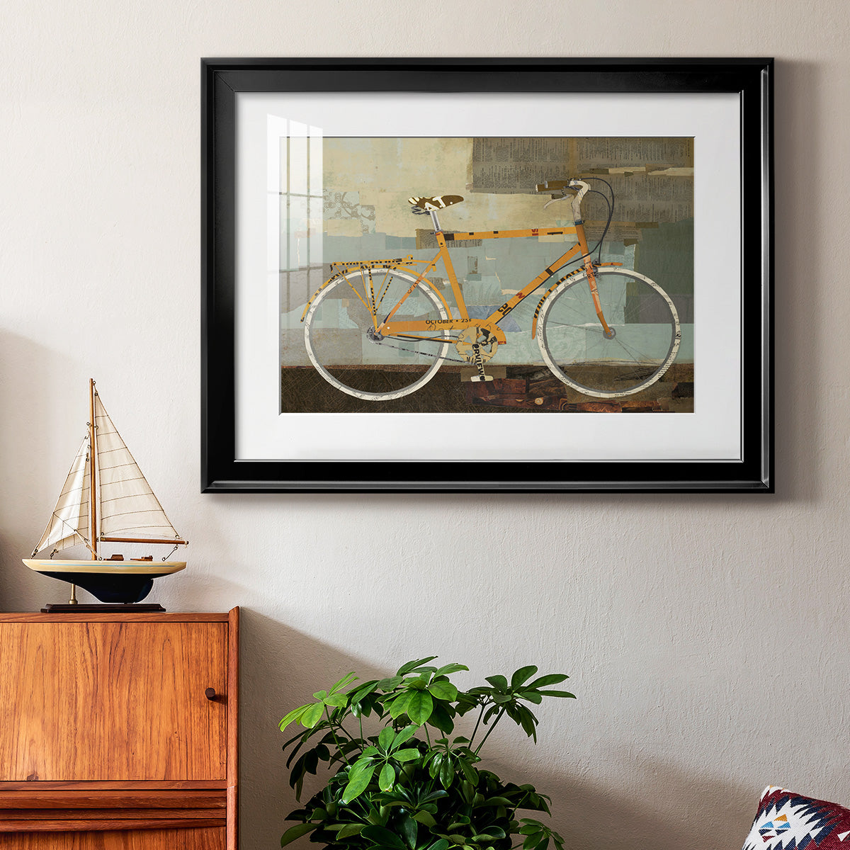 The Musician Premium Framed Print - Ready to Hang