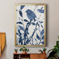 Bluebird Silhouette II - Modern Framed Canvas Print