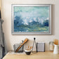 Distant Rain - Modern Framed Canvas Print