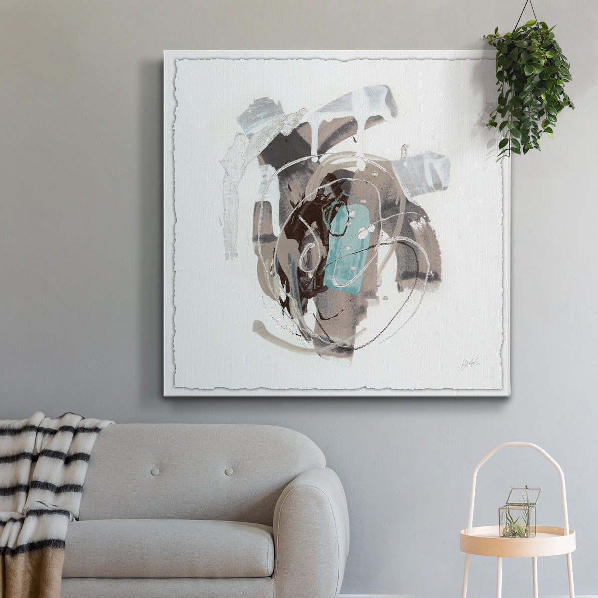 Tranquil Marks III - Canvas Art Print