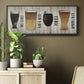 Beer Chart II - Floater Framed Canvas Print