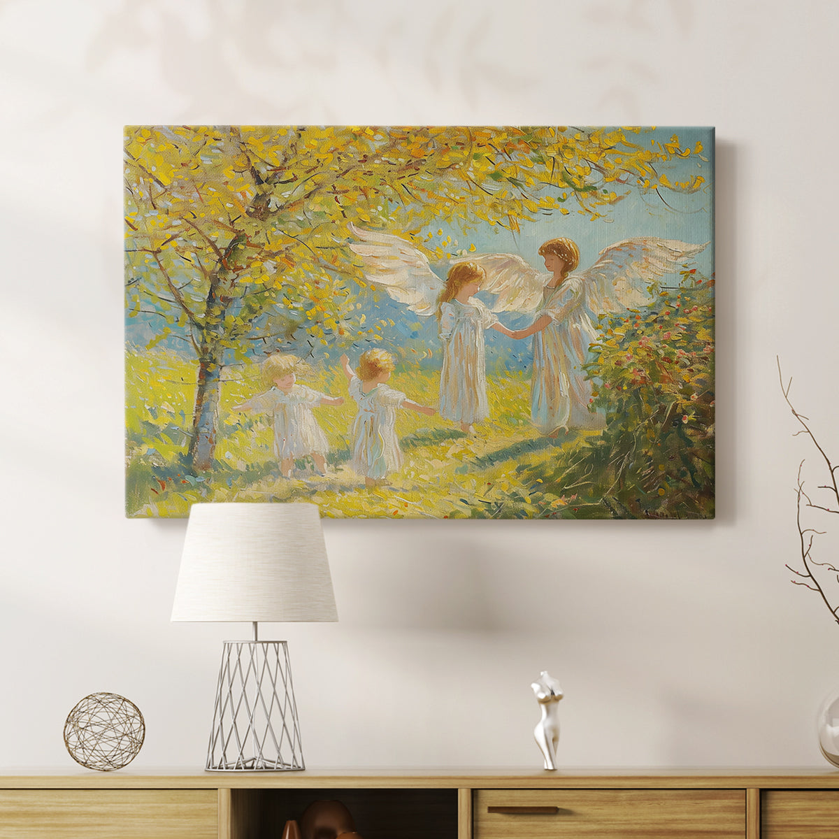Angel LXI - Canvas Art Print