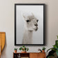 Soft Llama - Modern Framed Canvas Print