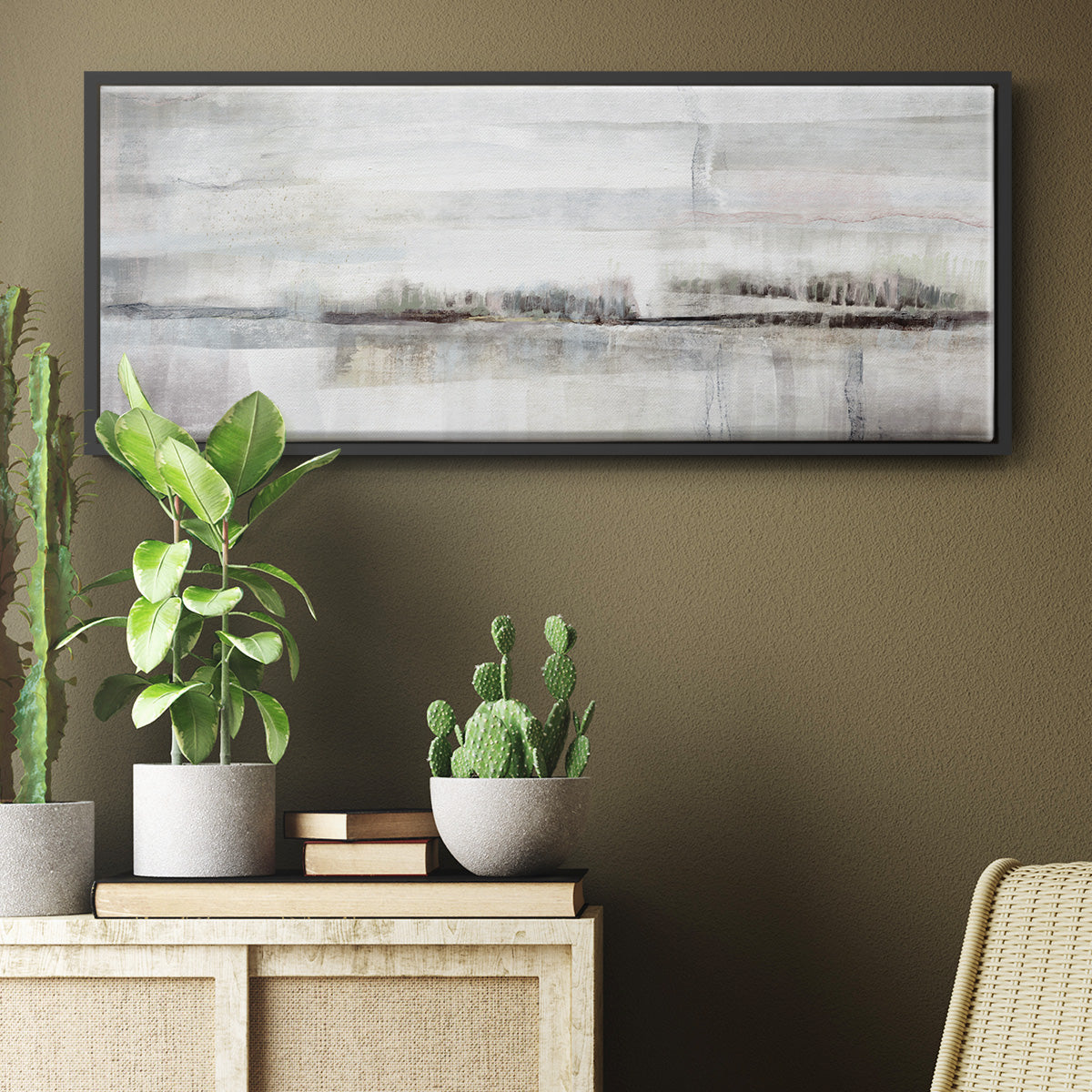 Valley Fair - Floater Framed Canvas Print