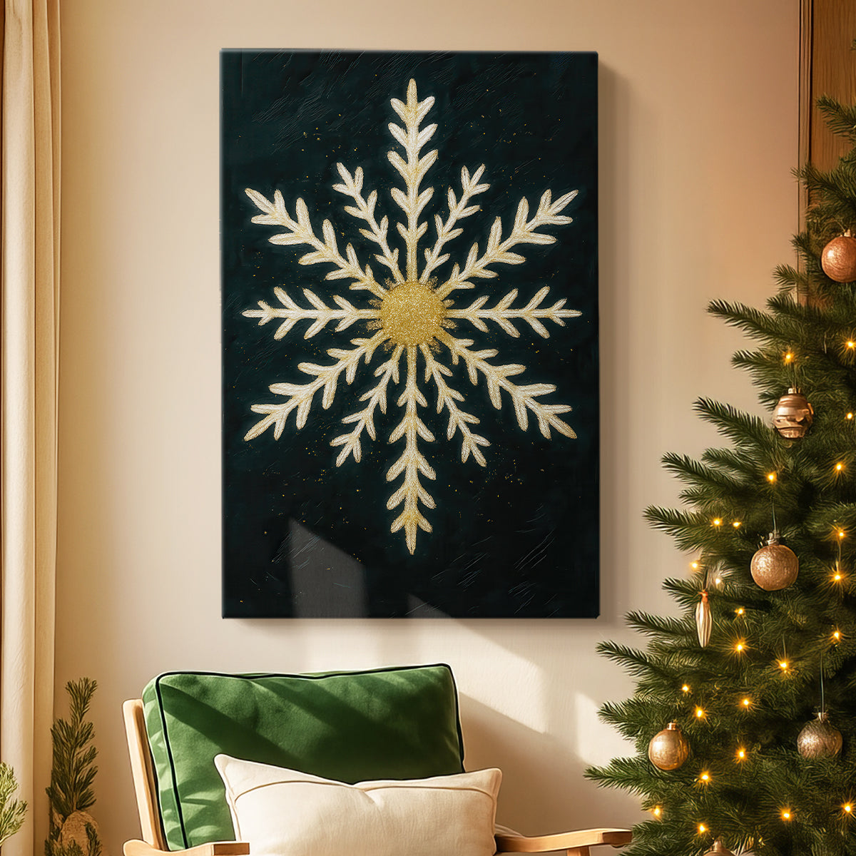 Evergreen of Chalk Blessing - Canvas Art Print