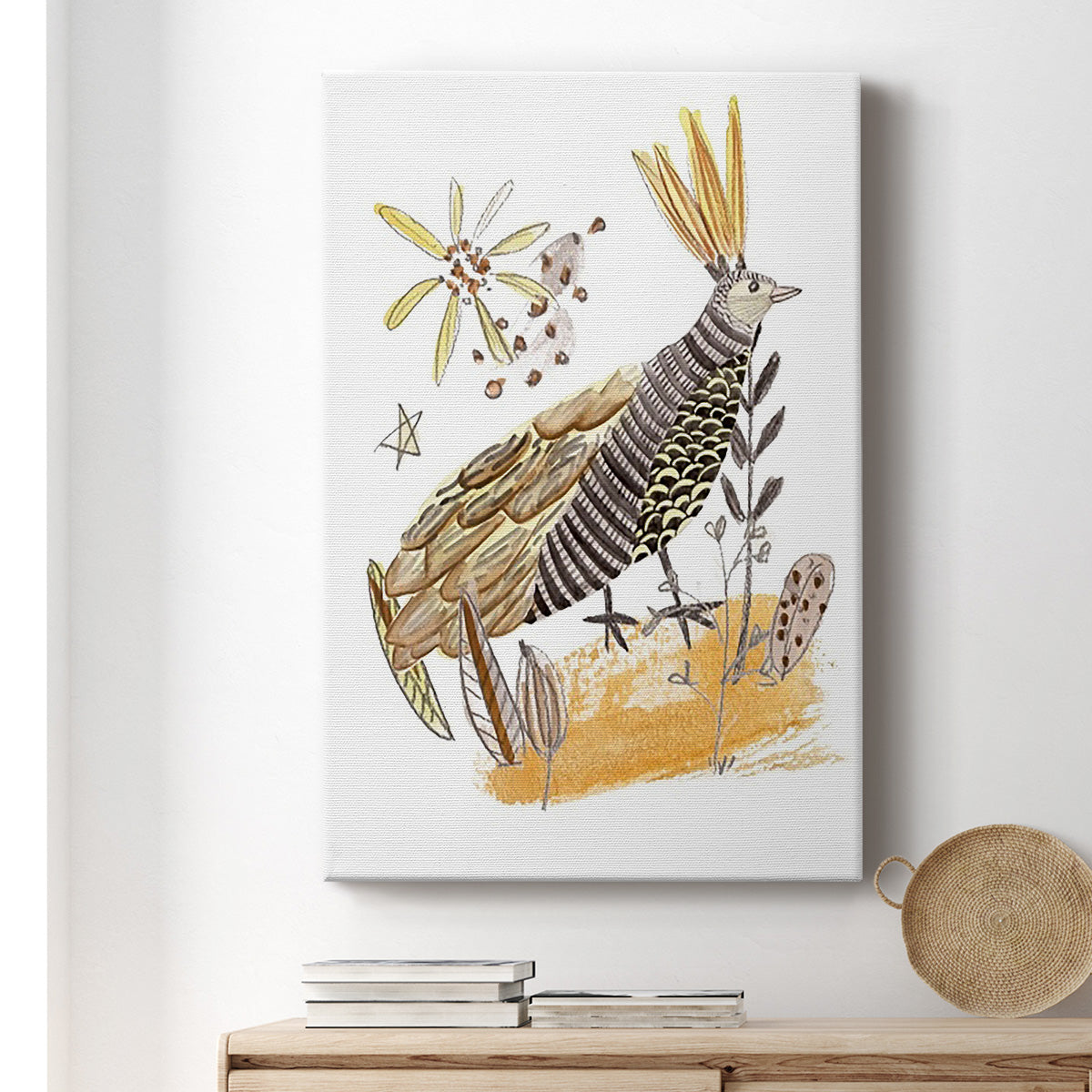 Glowing Garden at Dusk III - Canvas Art Print