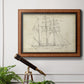 Sailboat Blueprint I Premium Framed Canvas- Ready to Hang