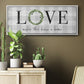 Makes This House A Home - Floater Framed Canvas Print