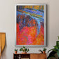 Vibrant Flow I - Modern Framed Canvas Print