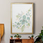 Seafoam Petals II - Modern Framed Canvas Print