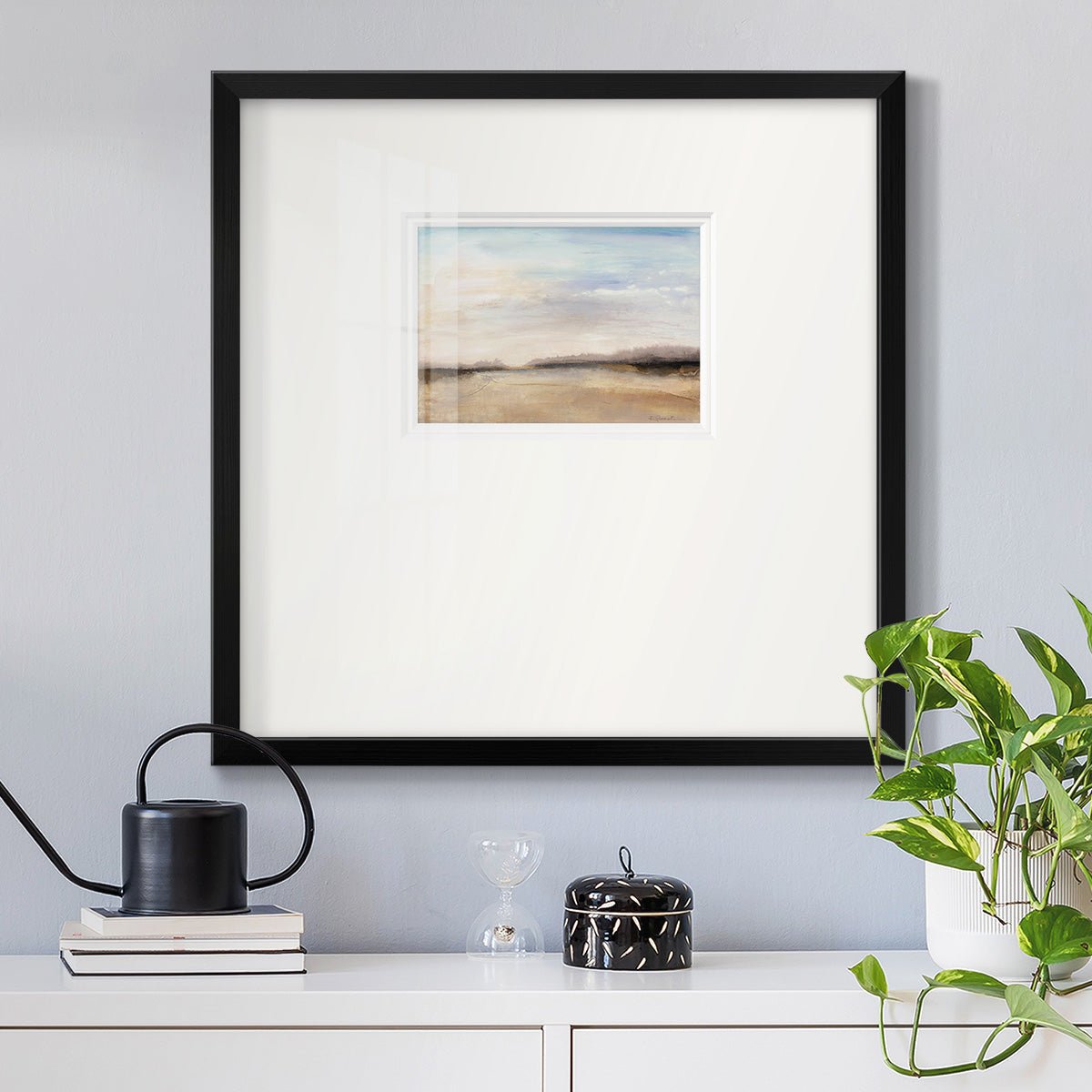 Mirage- Premium Framed Print Double Matboard