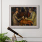 The Card Players - Ornate Framed Canvas Print