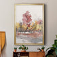 Watercolor Treeline Sketch I - Modern Framed Canvas Print