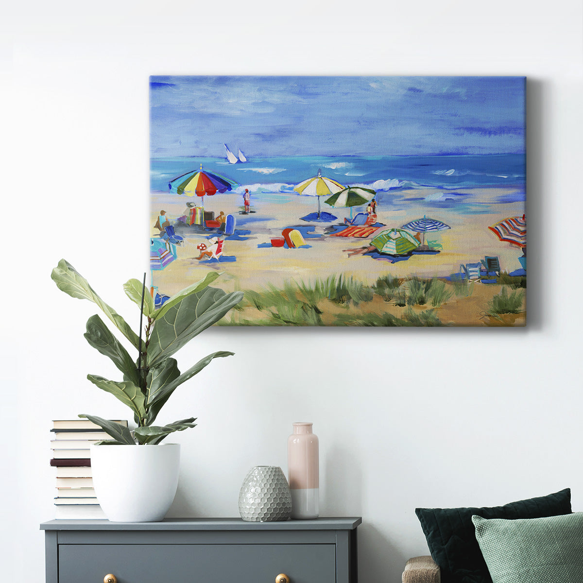 Sunshine State of Mind Premium Gallery Wrapped Canvas - Ready to Hang